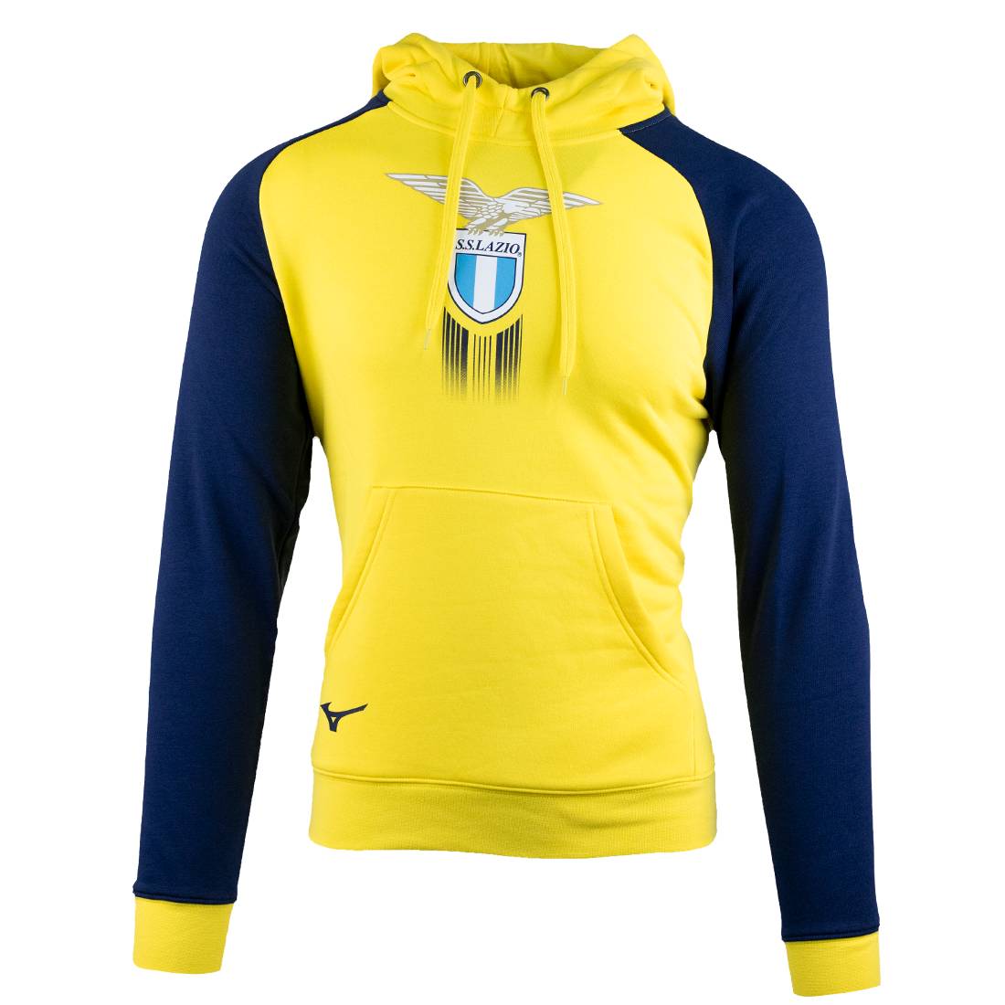 Felpa Ss Lazio fan giallo blu Mizuno 2024/2025