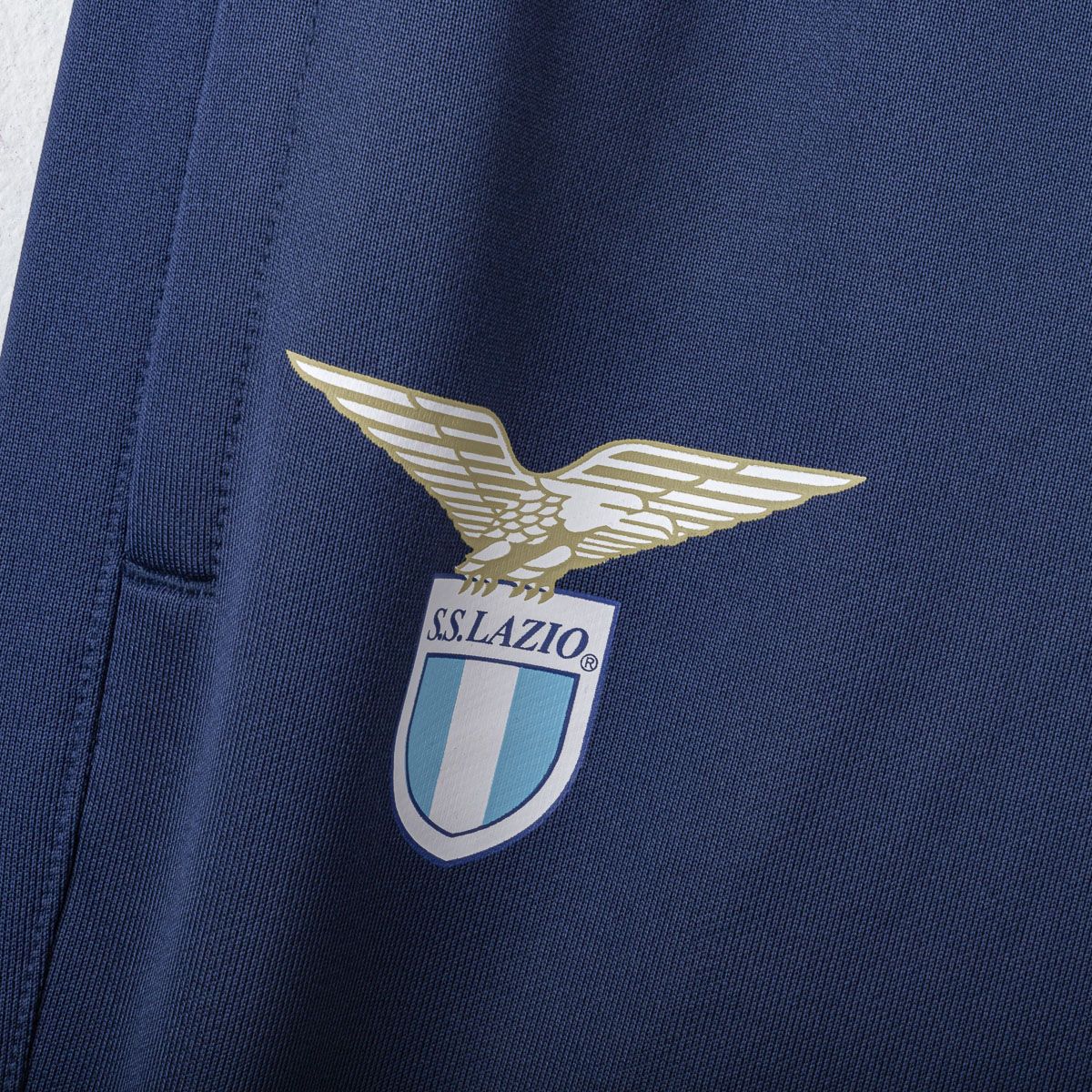 Tuta SS Lazio cappuccio bianca airy blu Mizuno 2024/2025
