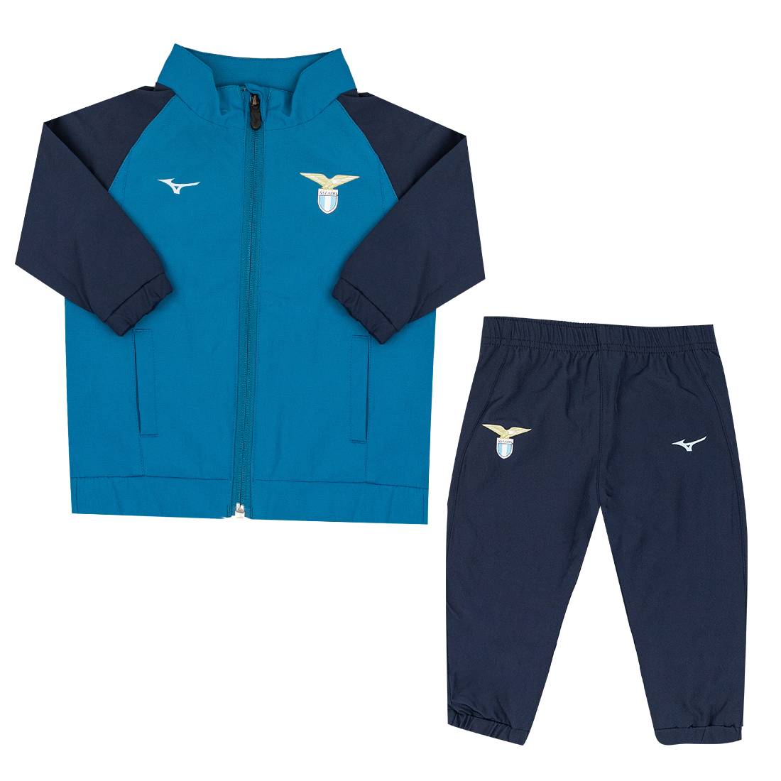 tuta travel neonato ss lazio mizuno celeste 2024/2025