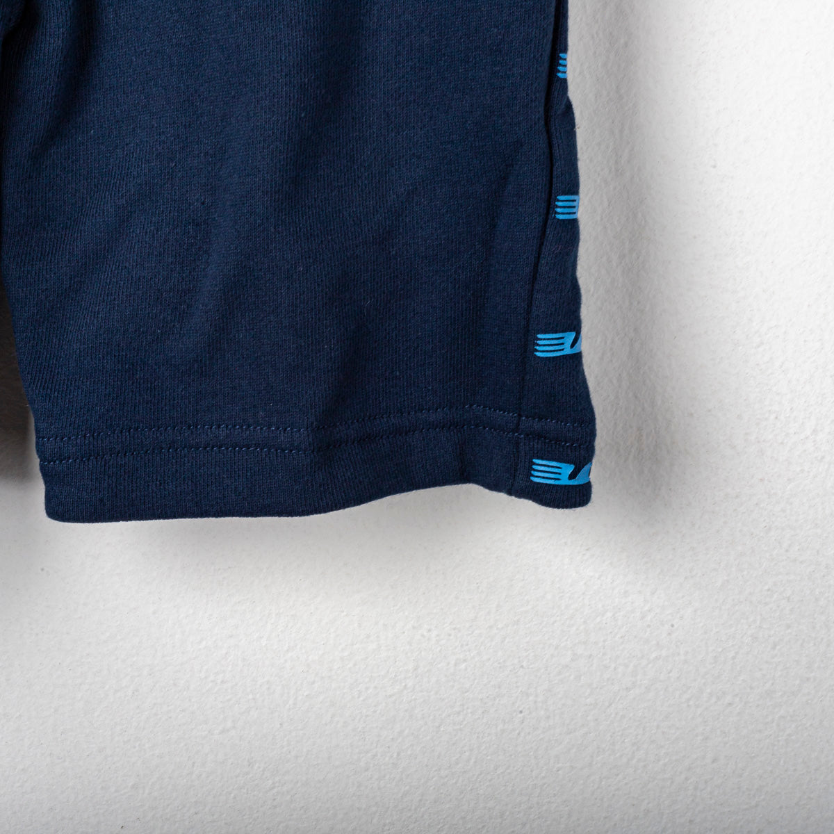 Bermuda Lazio Felpato Navy Bambino Macron