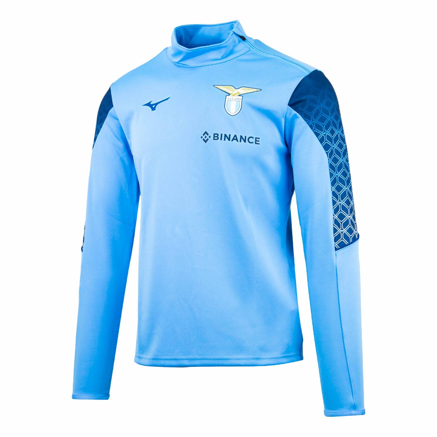 felpa allenamento ss lazio mizuno celeste 2022/2023