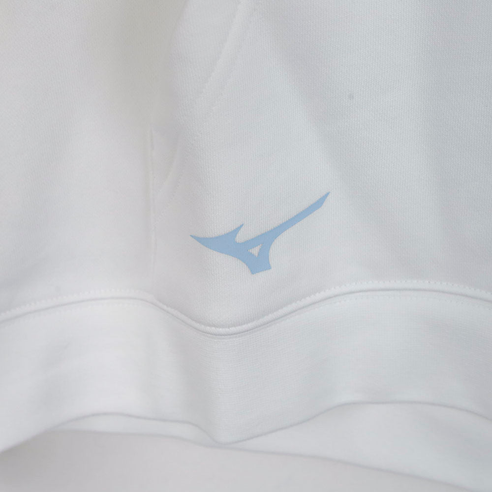 Felpa Cappuccio bambino Lazio Bianca Mizuno 2024/2025