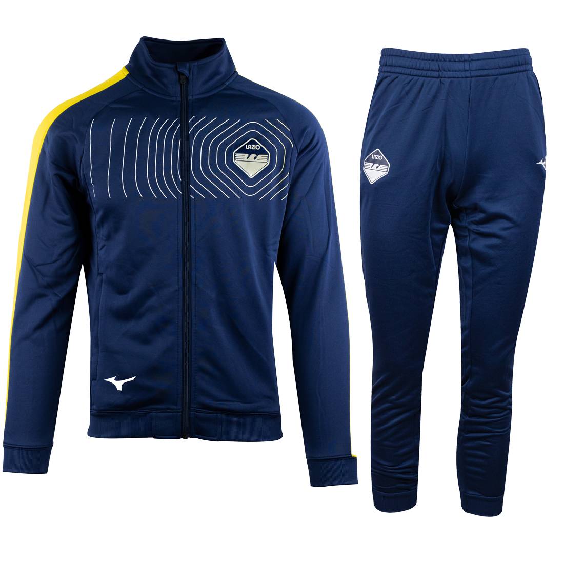 Tuta Ss Lazio Blu Giallo Mizuno 2024/2025