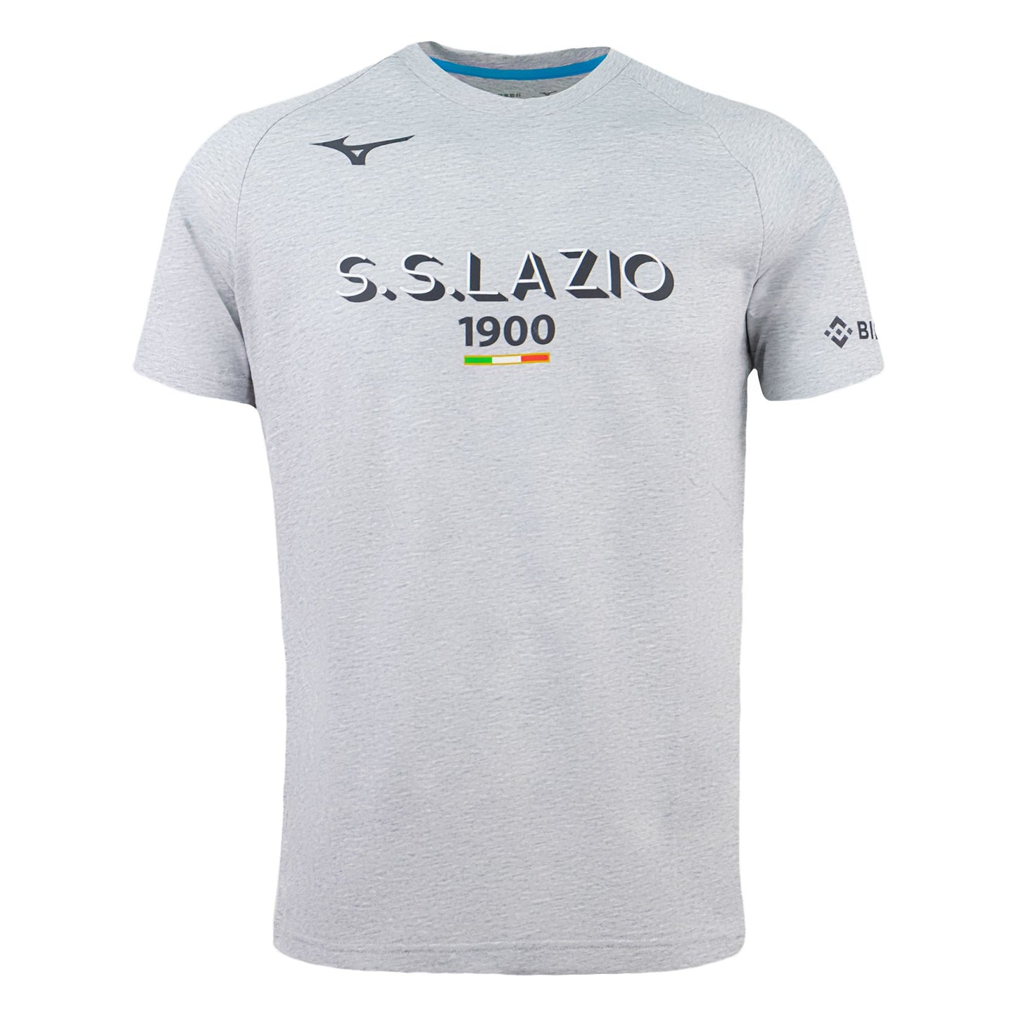 t-shirt ss lazio mizuno grigia 2022/2023