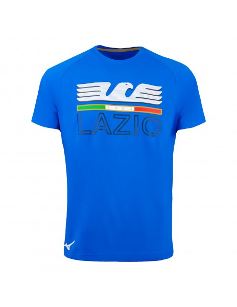 T-shirt Lazio cotone royal Mizuno...