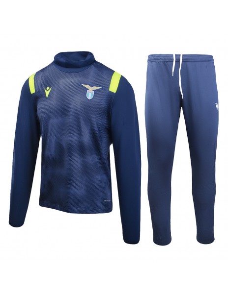 tuta training lazio blu navy 