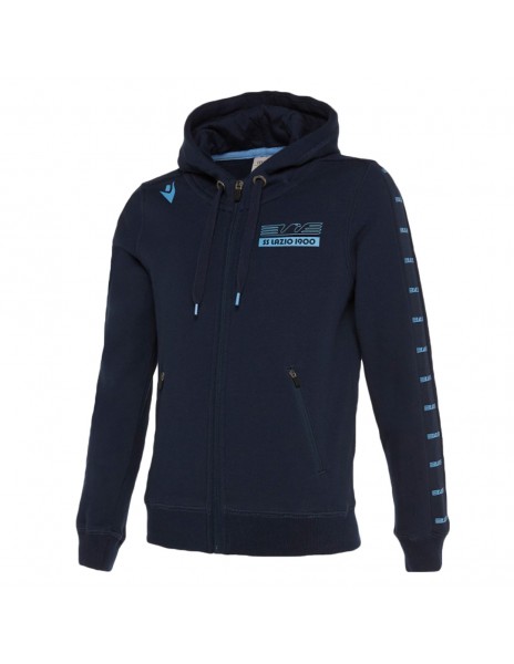 felpa bambino degarzata full zip con...