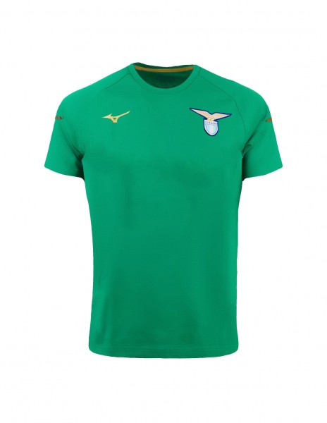 T-shirt Lazio cotone verde Mizuno...