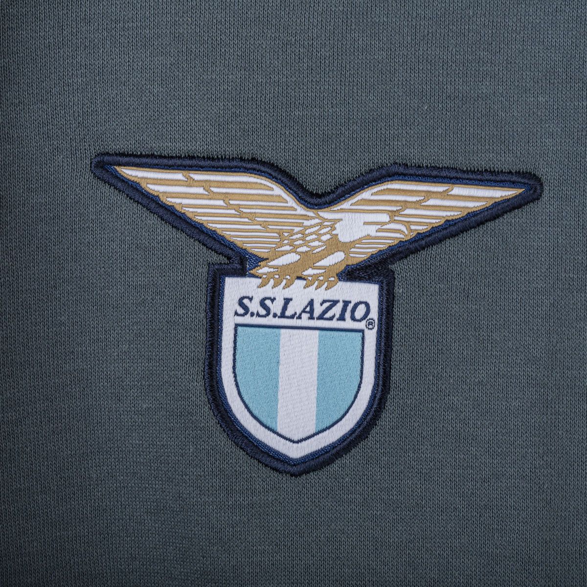 Felpa SS Lazio Mizuno Dark con Cappuccio 2025/2026