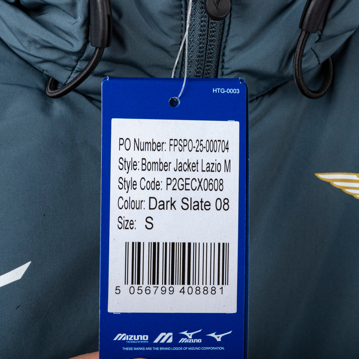 Giacca Bomber SS Lazio Mizuno Dark 2025/2026