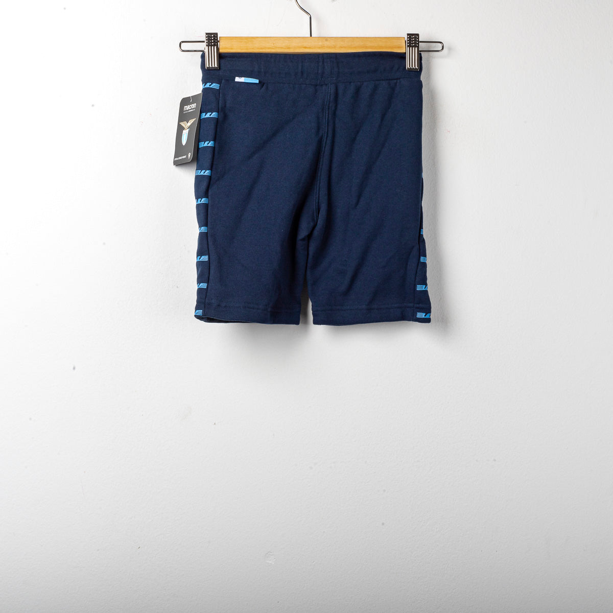 Bermuda Lazio Felpato Navy Bambino Macron