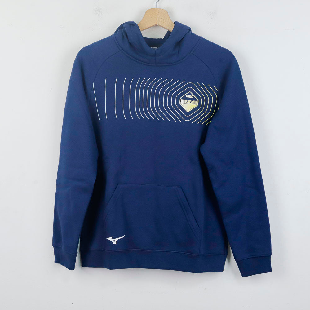 Felpa Bambino Cappuccio Ss Lazio blu Mizuno 2024/2025