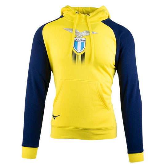 Felpa Ss Lazio fan giallo blu Mizuno 2024/2025