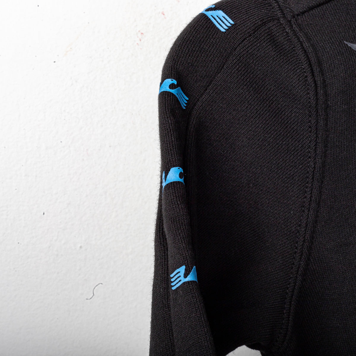 felpa bambino full zip con cappuccio lazio macron