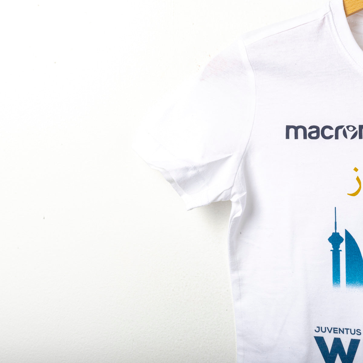 t-shirt bambino bianca super coppa ss lazio macron