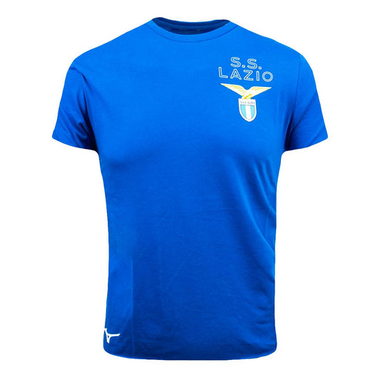 T-shirt Ss Lazio Mizuno anniversario blu royal