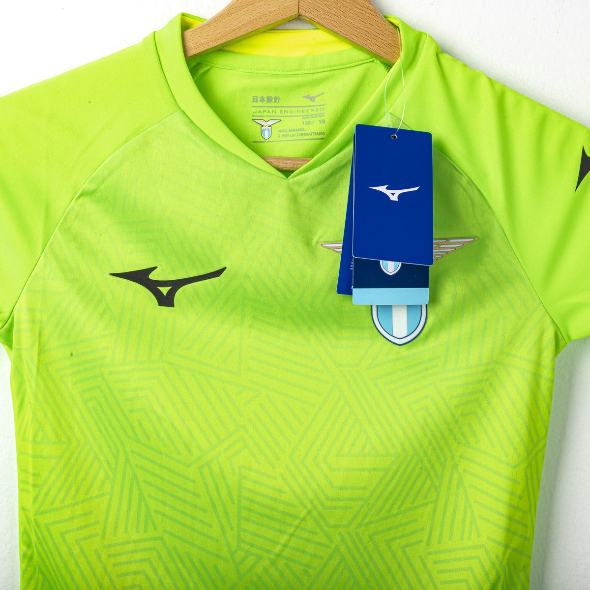 maglia home lazio mizuno bambino portiere 2024/2025