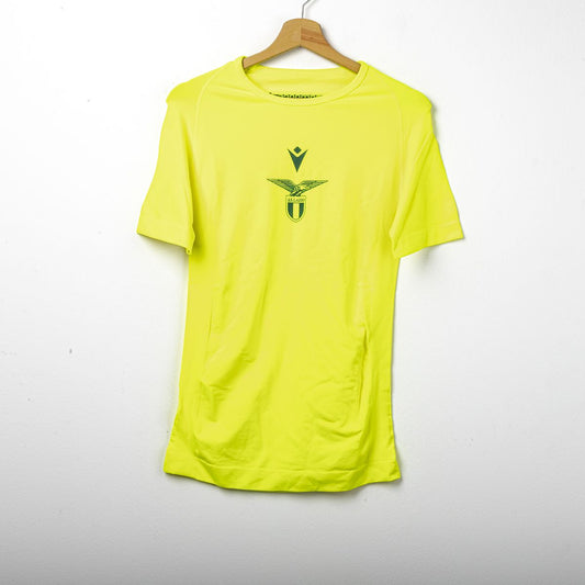 Maglia a Compressione Manica Corta S.S. Lazio Gialla