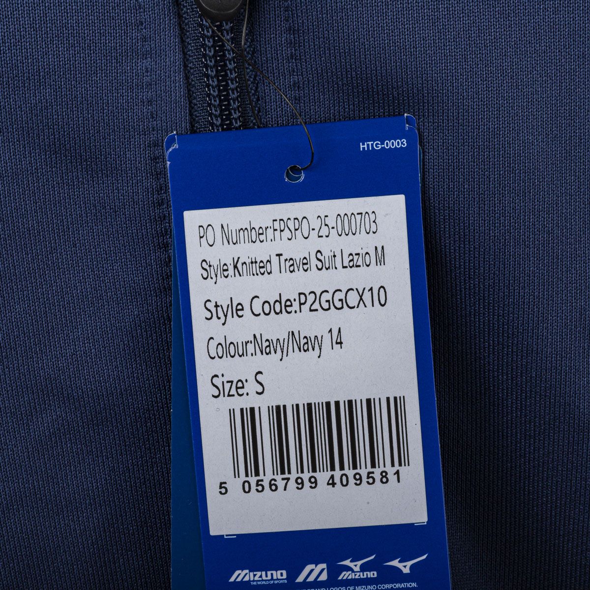 Tuta Travel Mizuno Bambino Lazio Blu 2025/2026