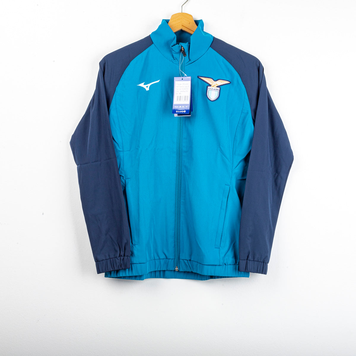 Tuta Donna Lazio Felpata Mizuno celeste 2024/2025
