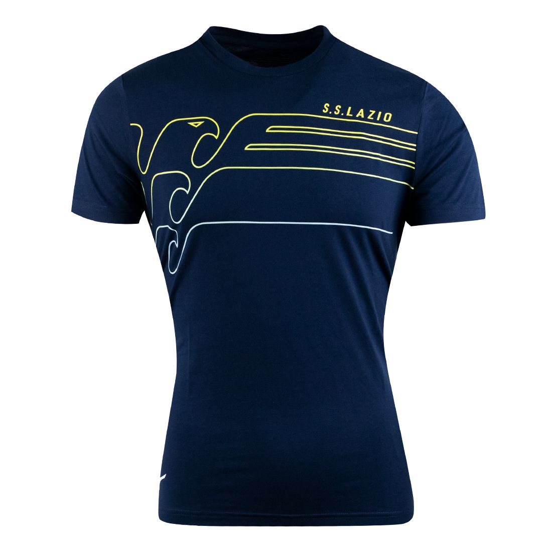 T-shirt Ss Lazio fan blu Mizuno 2024/2025