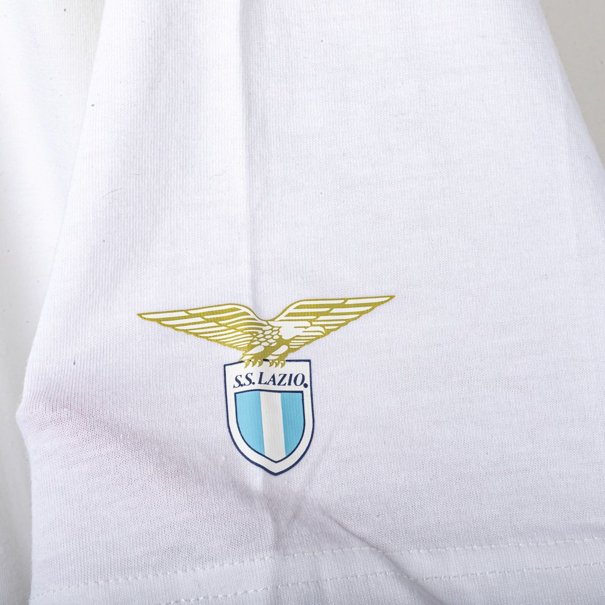 T-shirt SS Lazio Mizuno Anniversario Bianca