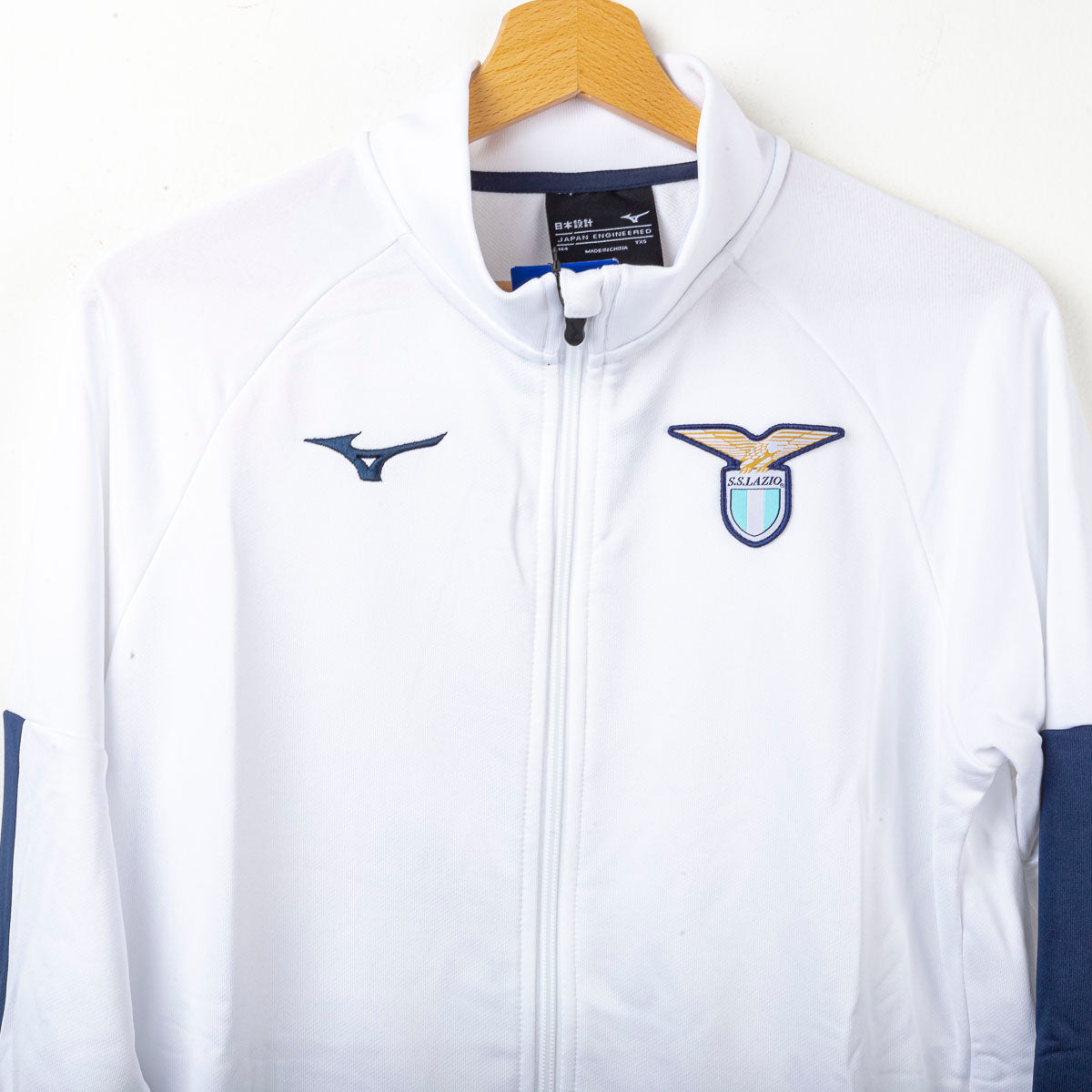 Tuta Travel Mizuno Bambino Lazio Bianca 2025/2026