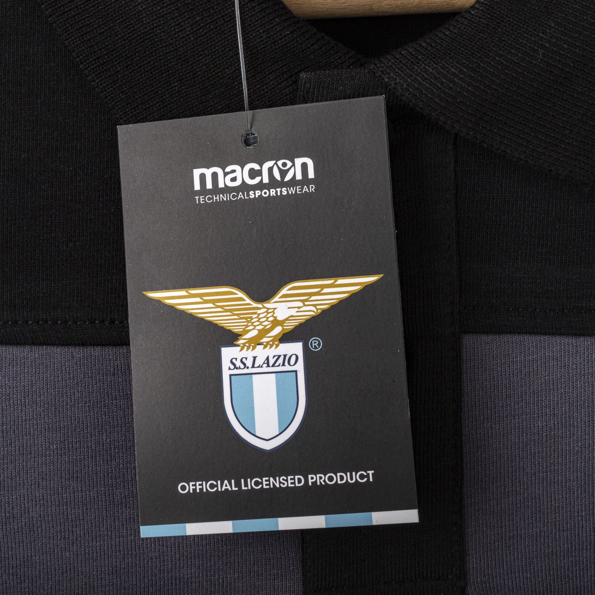 Polo Lazio Fan Grigia Macron