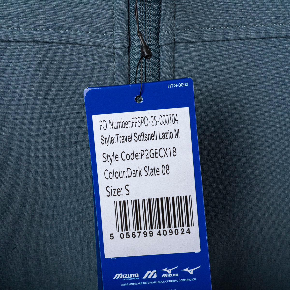 Giacca Travel SS Lazio Mizuno Grigia 2025/2026