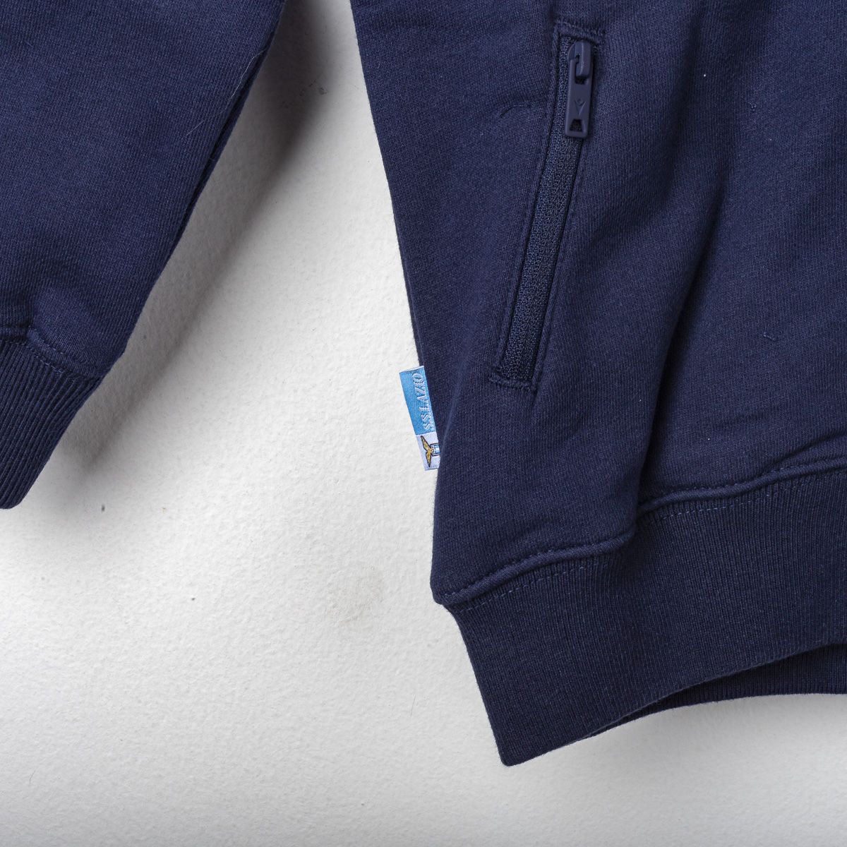 tuta bambino full zip blu lazio macron