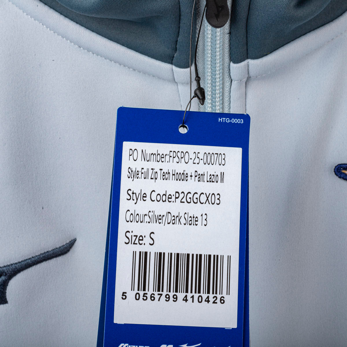 Tuta Tech Mizuno Lazio Argento 2025/2026
