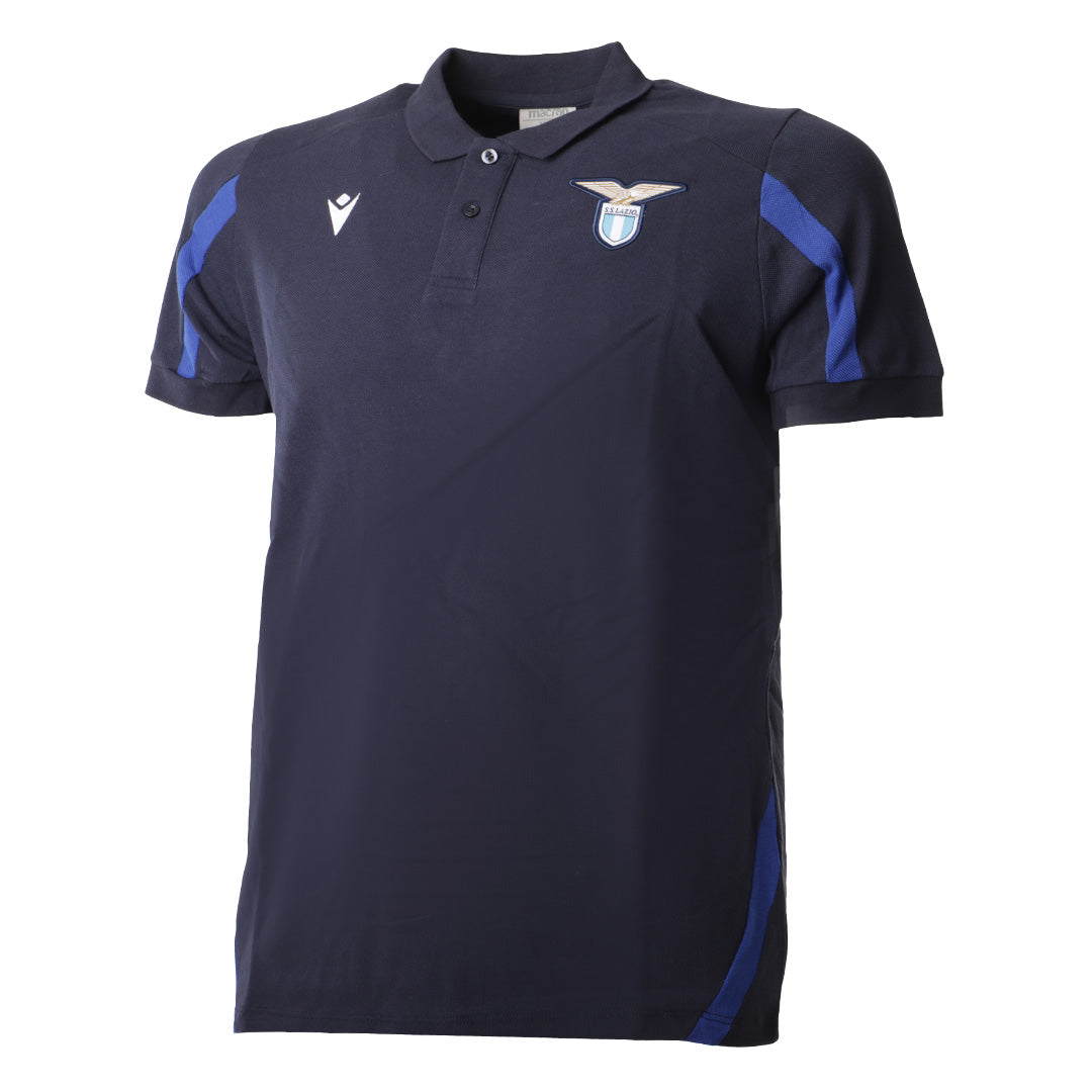 polo bambino ss lazio macron blu 2021/2022