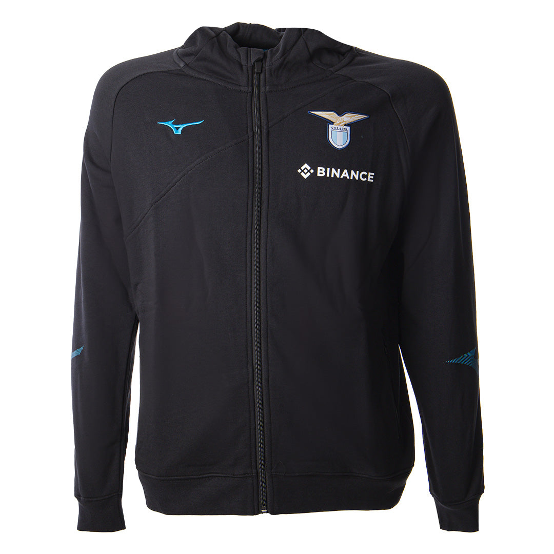 felpa bambino cappuccio lazio mizuno 2022/2023