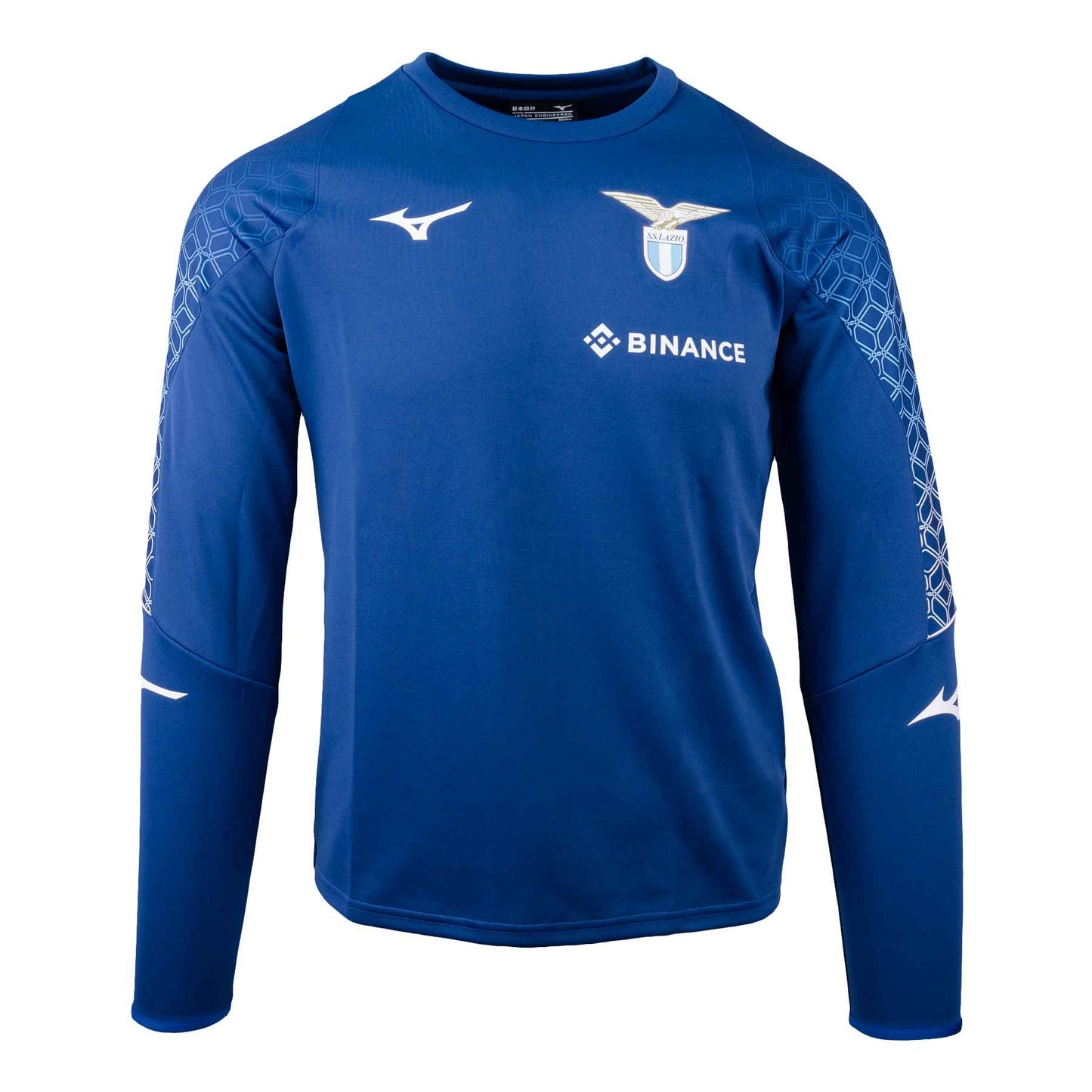 maglia training ss lazio mizuno blu 2022/2023