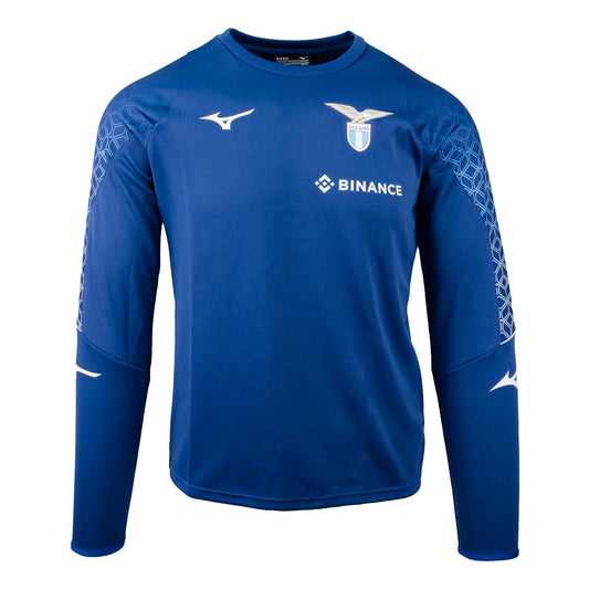 maglia training ss lazio mizuno blu 2022/2023