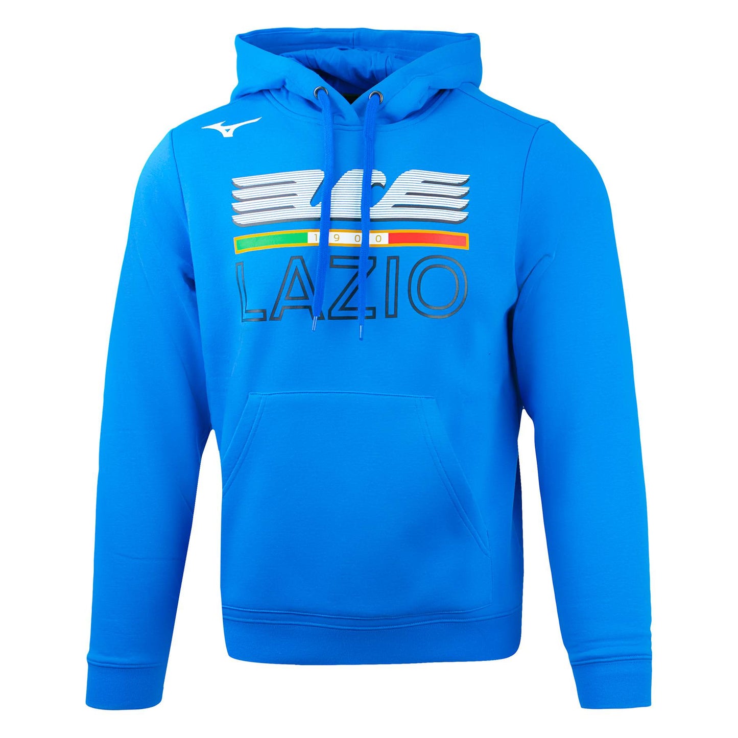 Felpa Cappuccio Blu Royal SS Lazio Mizuno Big Logo 2023/2024