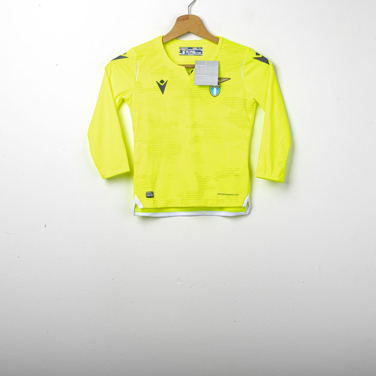 Completo Bambino Portiere SS Lazio Giallo Fluo 2019/2020