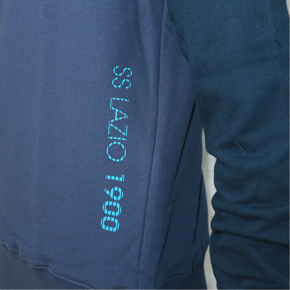 Felpa Lazio Bambino Girocollo Blu