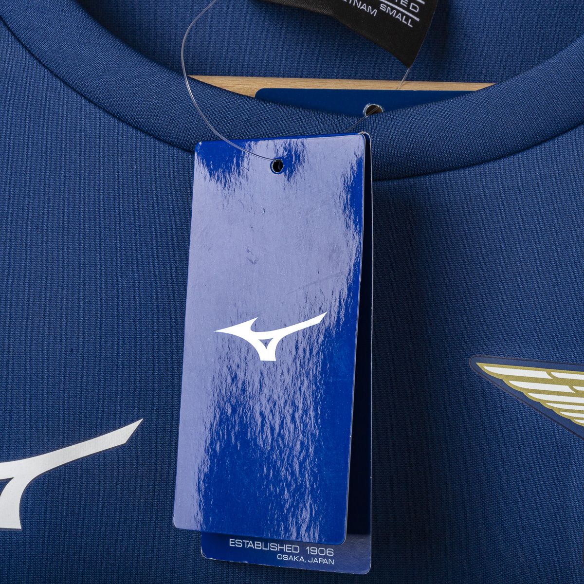 maglia training ss lazio mizuno blu 2022/2023