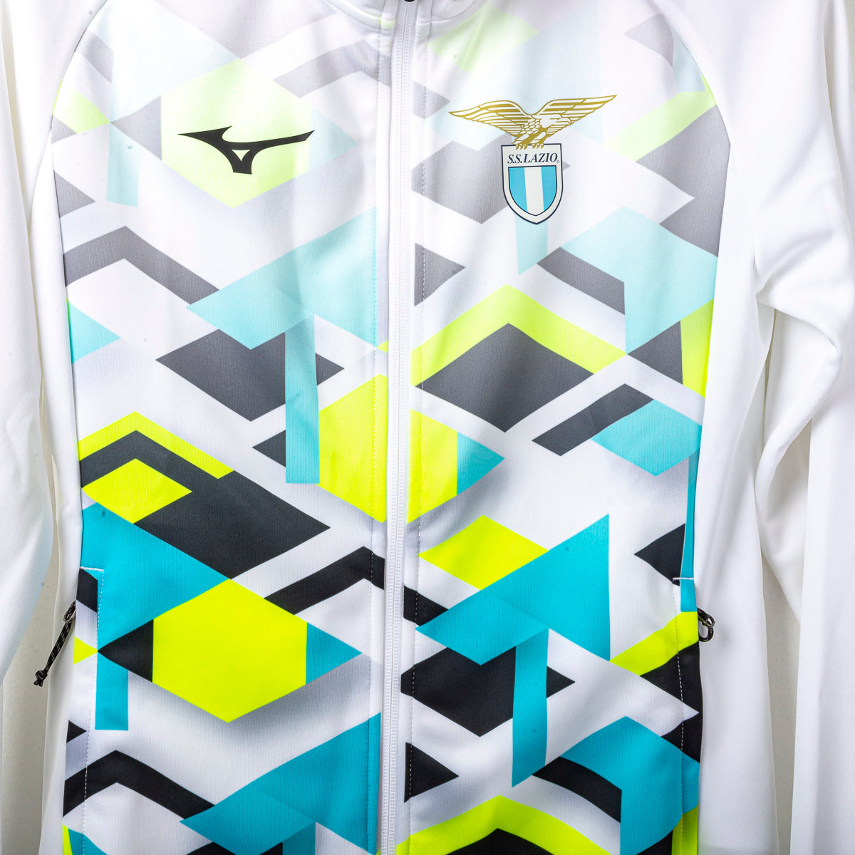 giacca Lazio donna Mizuno bianca 2024/2025