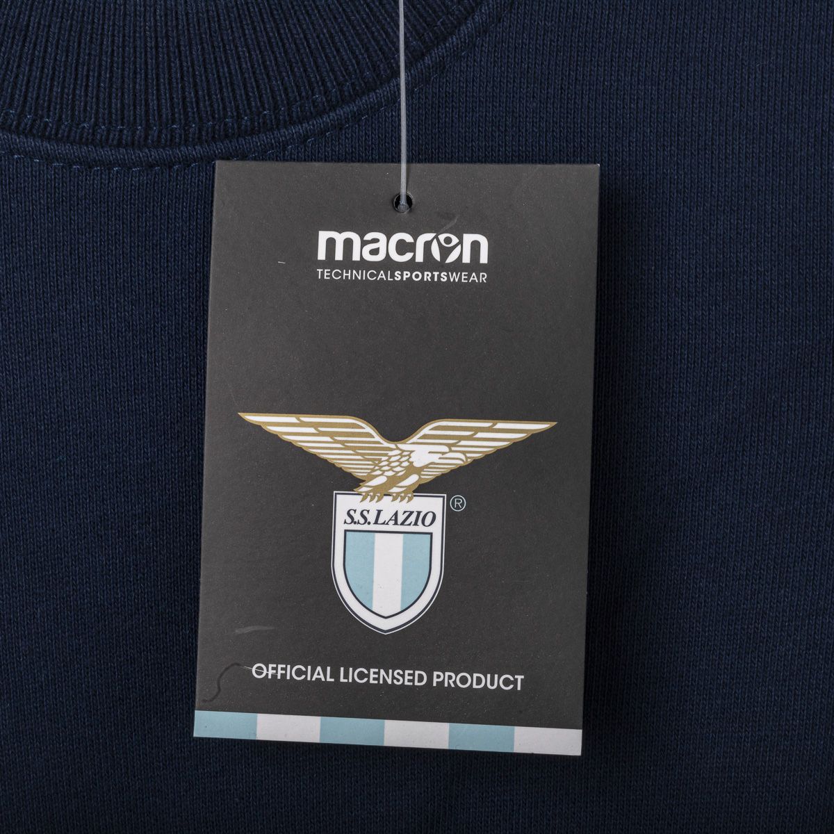 Felpa Lazio Bambino Girocollo Blu