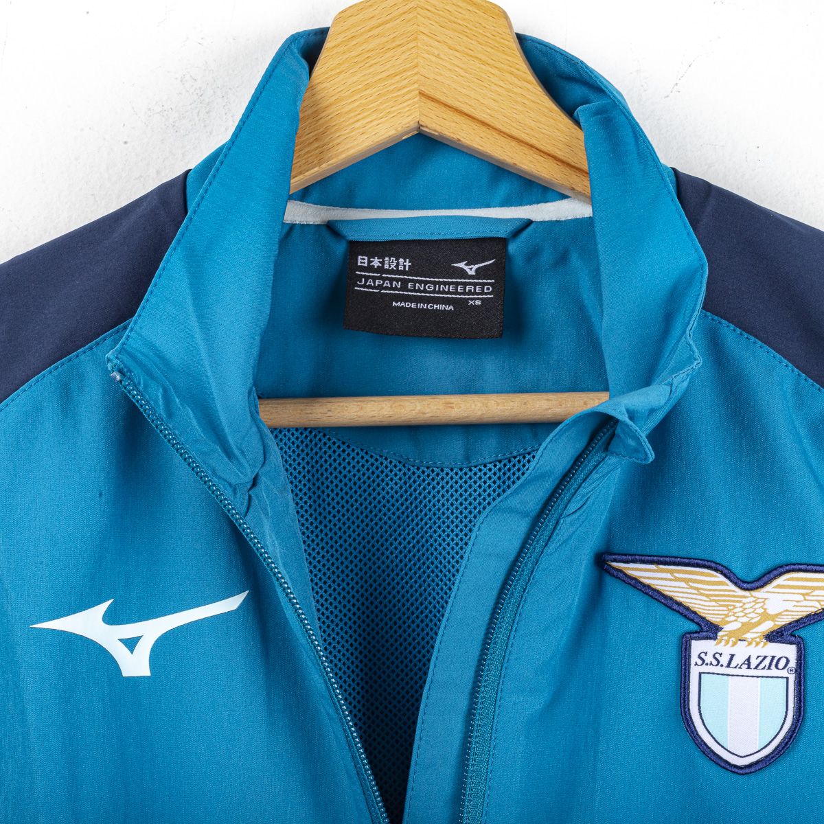 Tuta Donna Lazio Felpata Mizuno celeste 2024/2025