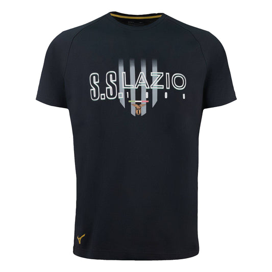 T-shirt Lazio bambino nera Mizuno 2023/2024