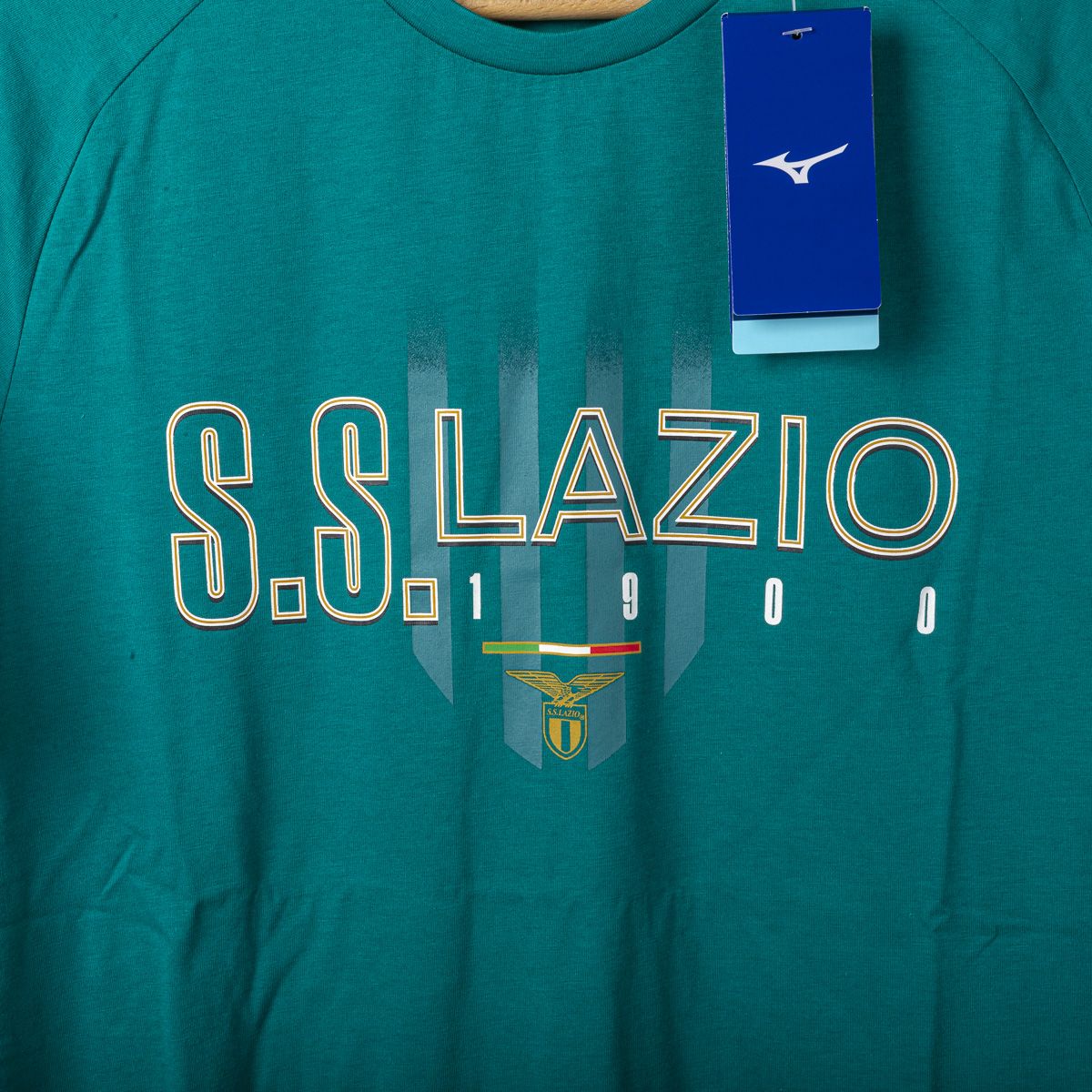 T-shirt Lazio 1900 Verde Mizuno 2023/2024