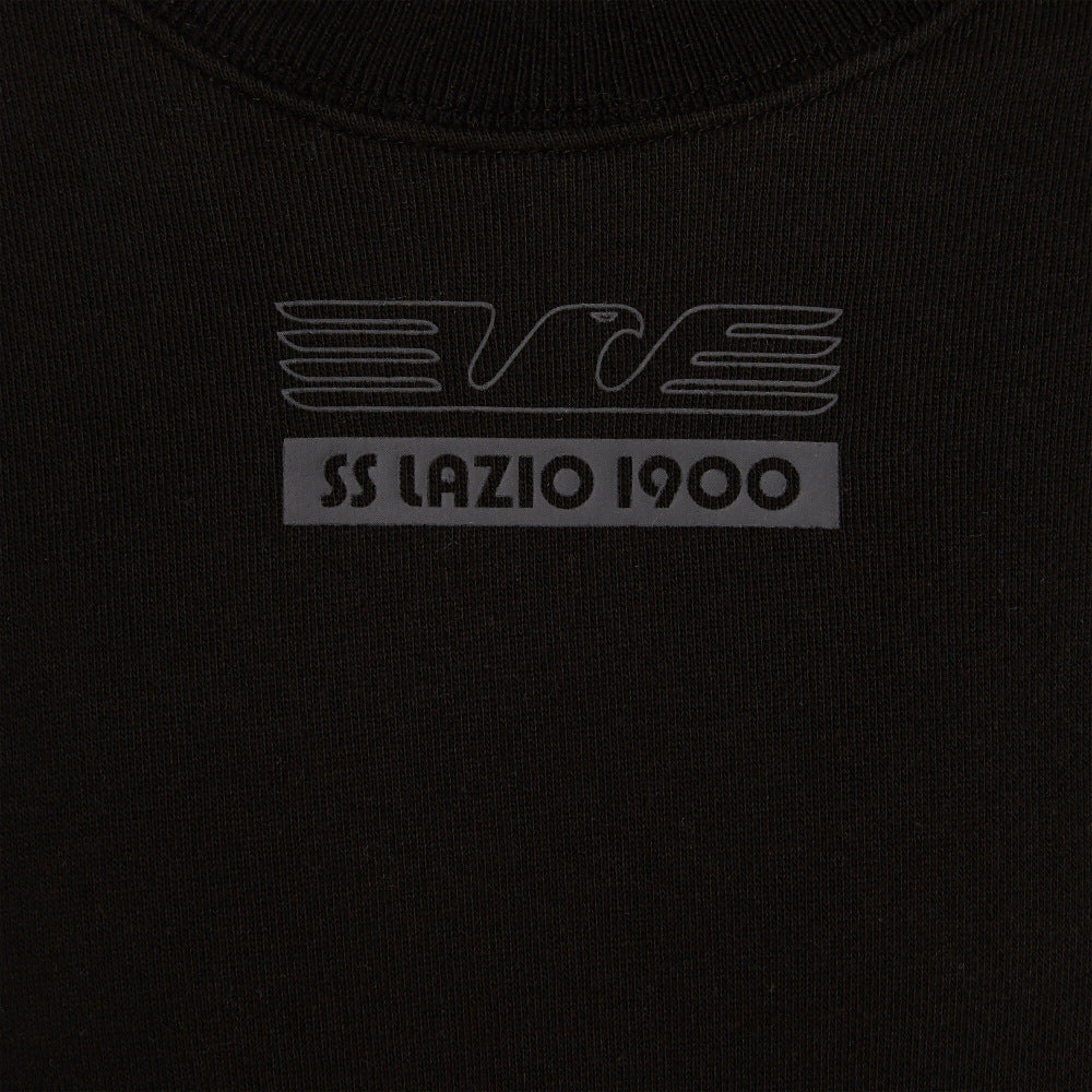 felpa girocollo bambino ss lazio nera 2019/2020