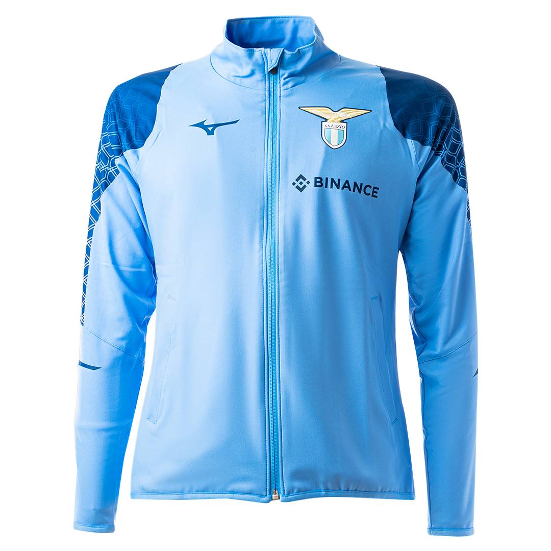 giacca pregara lazio mizuno celeste 2022/2023