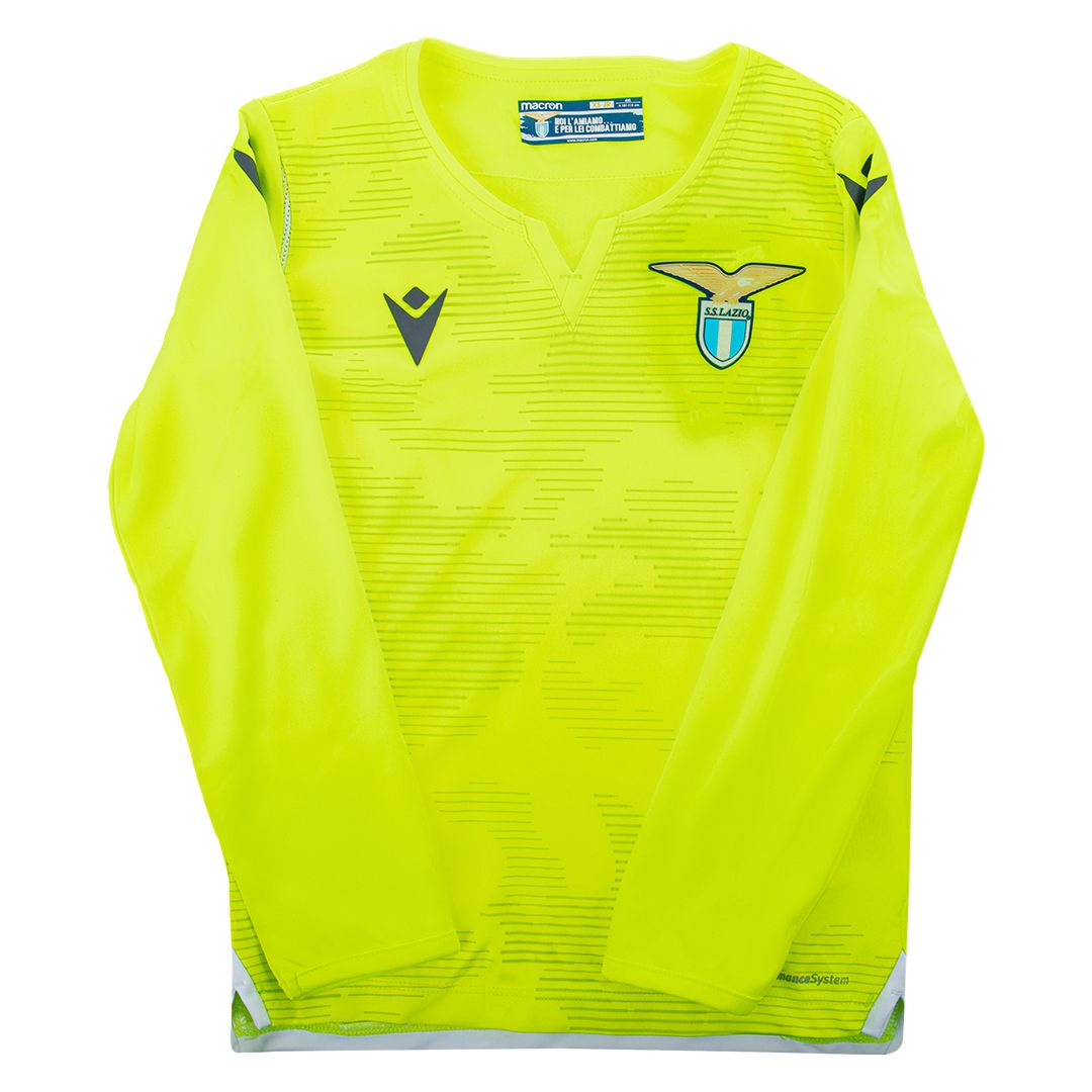 Completo Bambino Portiere SS Lazio Giallo Fluo 2019/2020