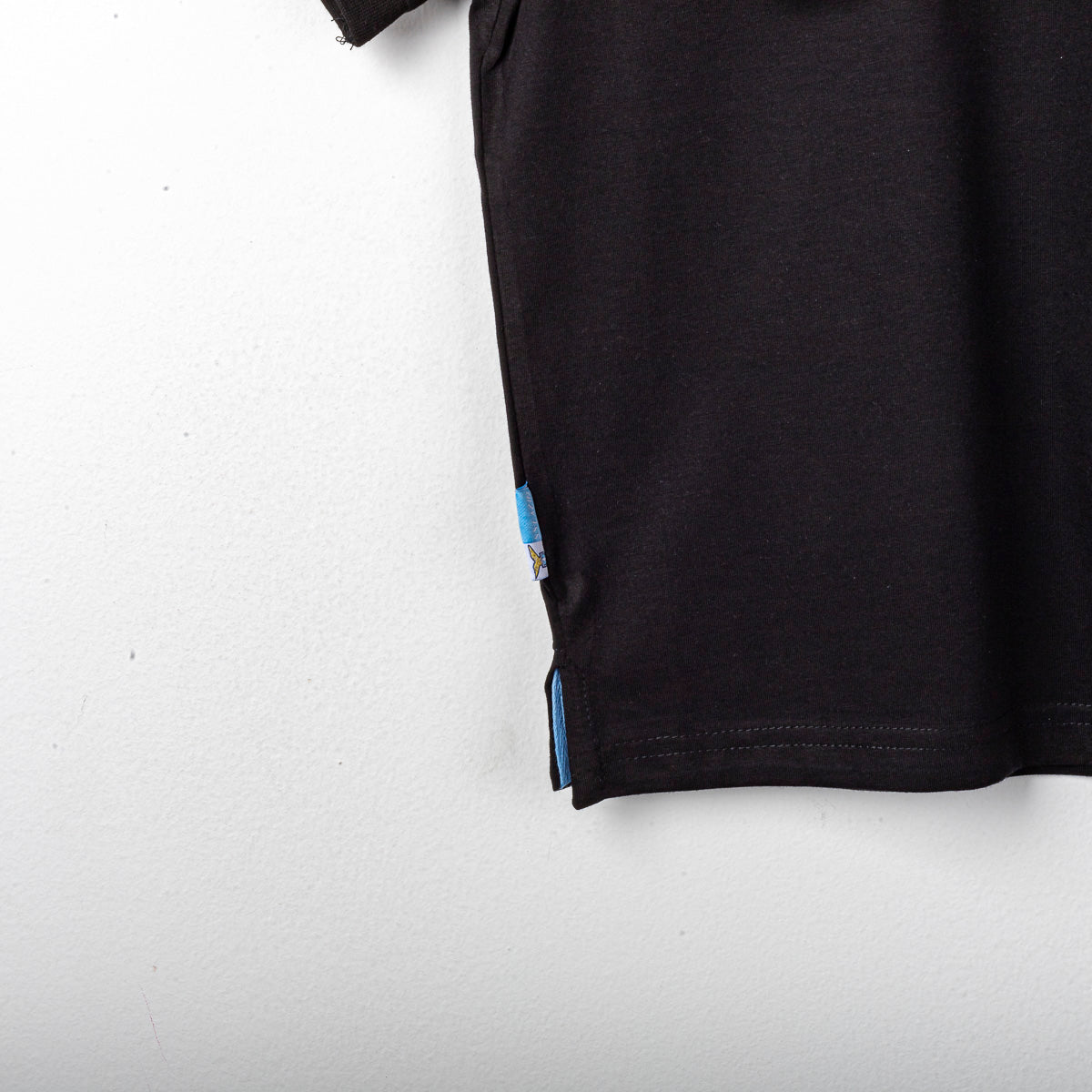 T-Shirt Lazio Nera Bambino Macron