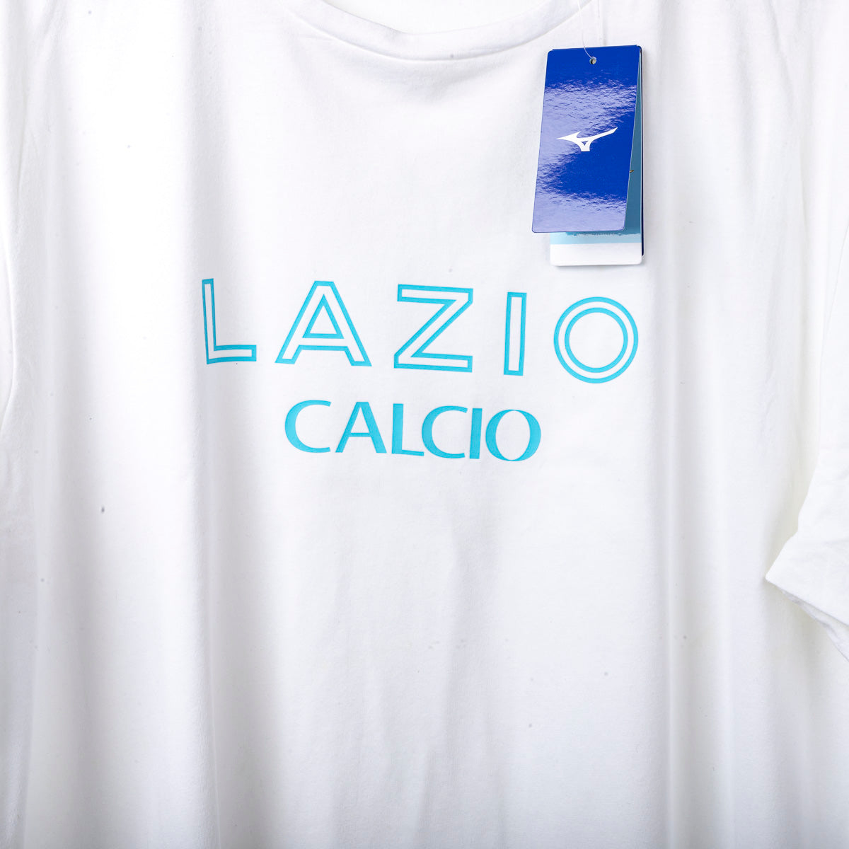 T-shirt SS Lazio Mizuno Anniversario Bianca
