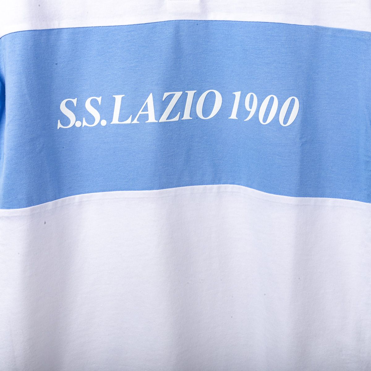 Polo Macron ss Lazio Fan Bianca